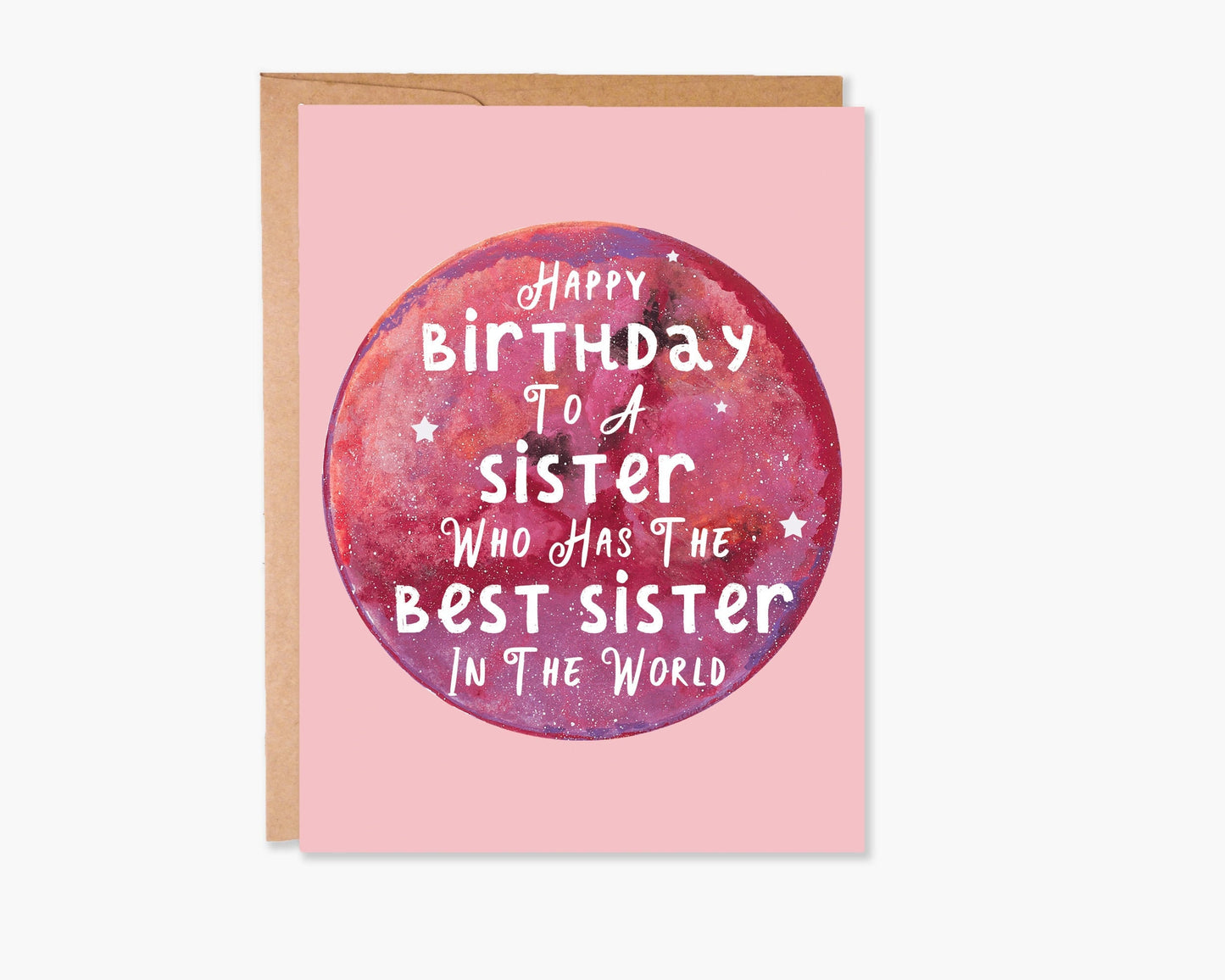 Birthday Card for Sister, Pun Happy Birthday Sister, Funny Birthday Card, Sister Card, Happy Birthday Greeting, Item Code - COTC B28