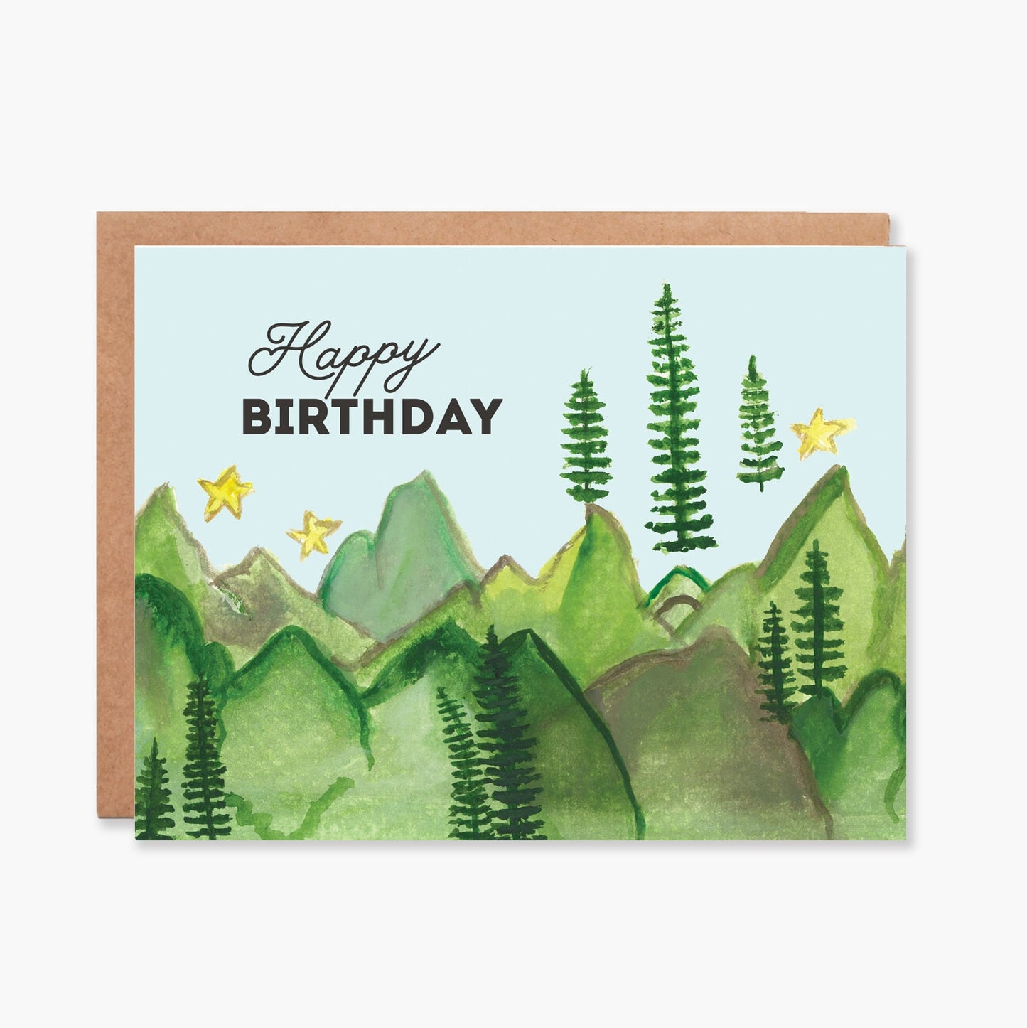 Happy Birthday Card, Adventure Mountain Birthday Card, Nature Birthday Card, Mountain  Birthday Card, Birthday for Him, Item Code - COTC B03