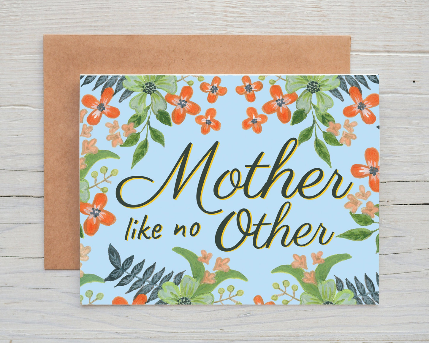 Mothers Day card, Floral Funny Mother's Day card, Cards for Mums, Happy Mother's Day Card, Card from Daughter, Item Code - COTCM15